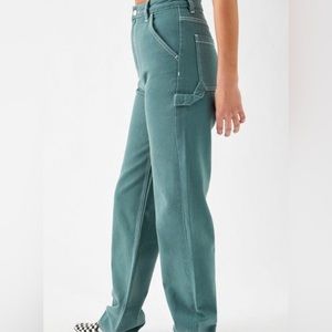 s.o.n.g. green carpenter 90s boyfriend jean size 5/27